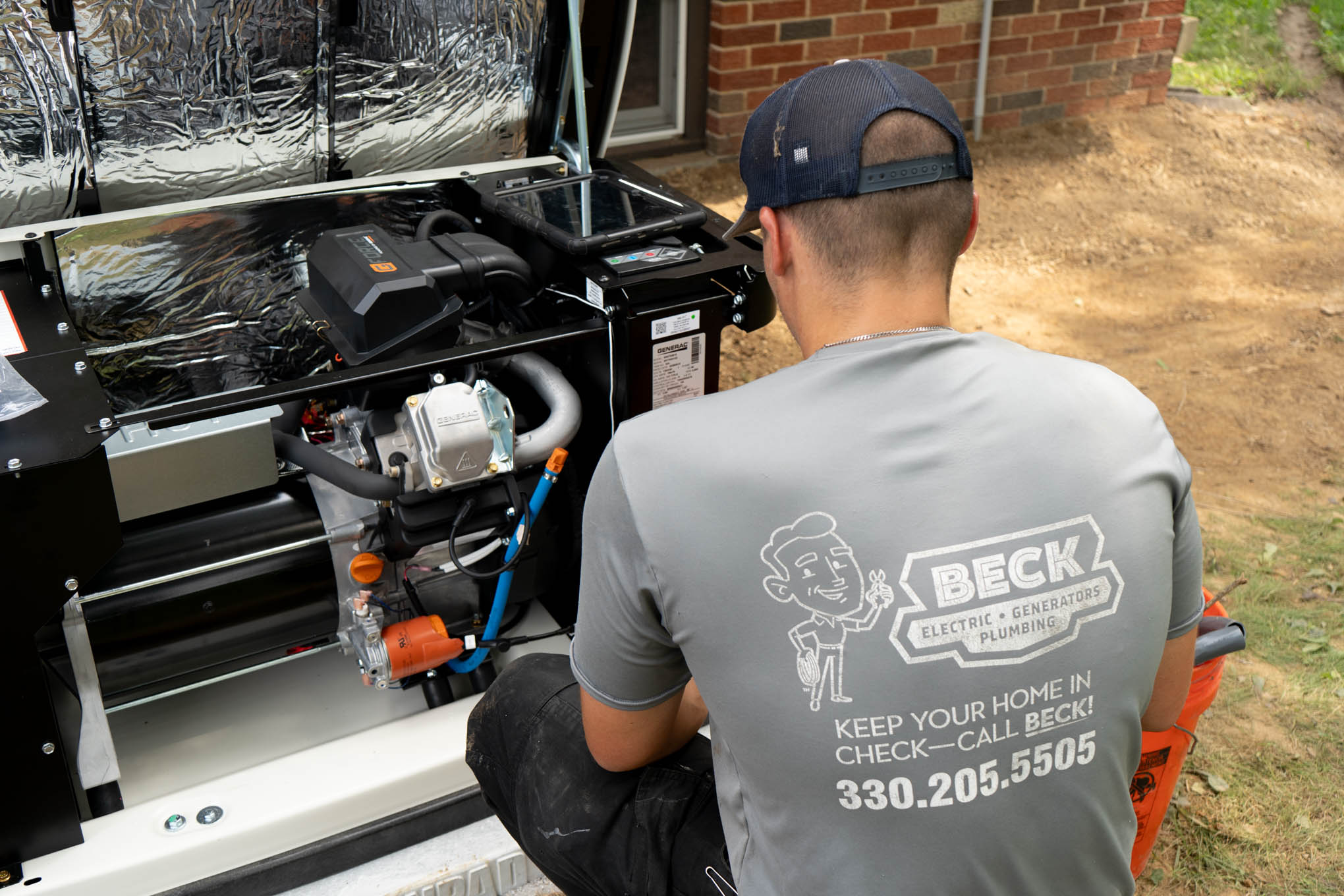 Beck Electric, Generators & Plumbing Lead Electrician & Generator Installer