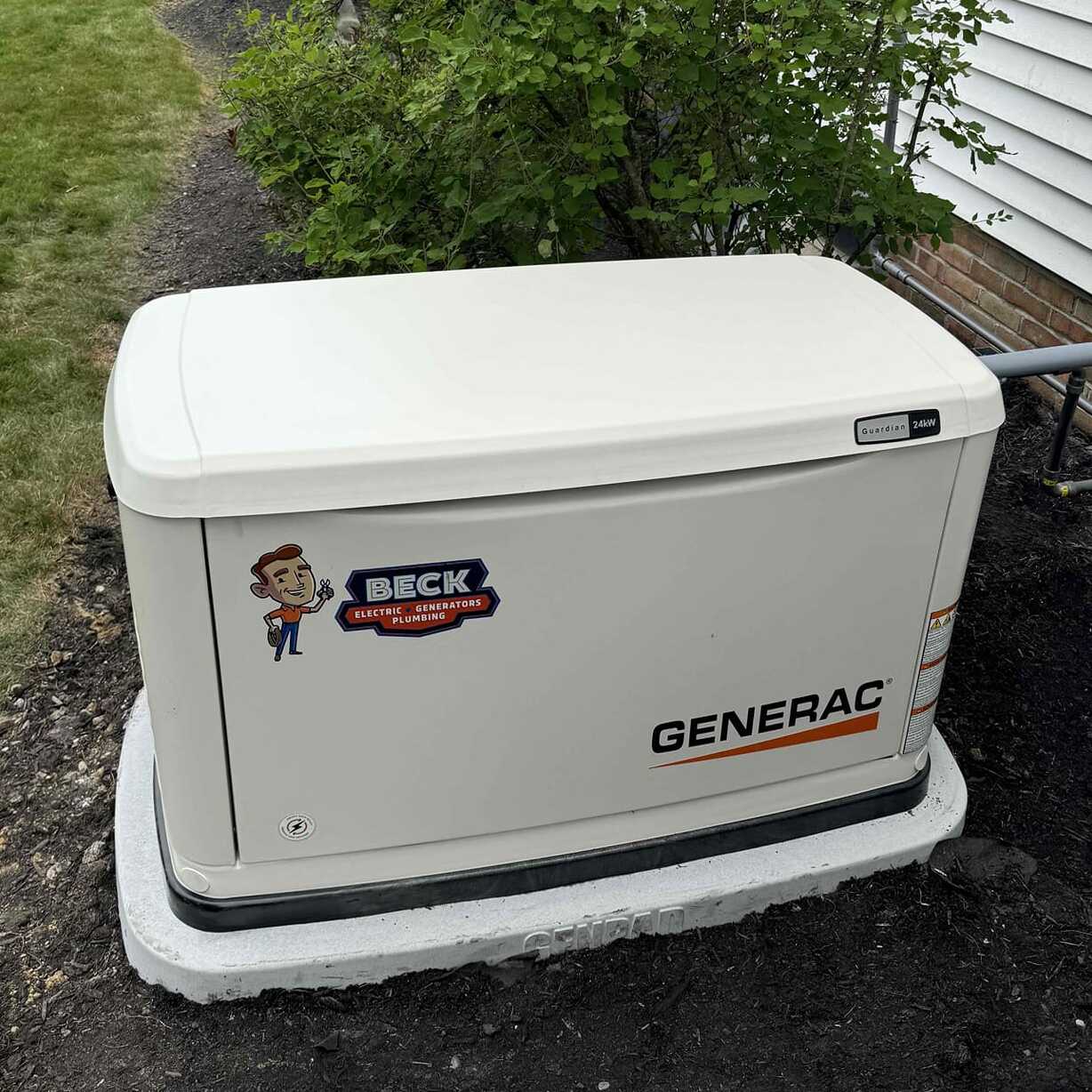 Generac Standby Generator Installed in Akron, Ohio